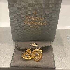 Vivienne Westwood Gold Earrings